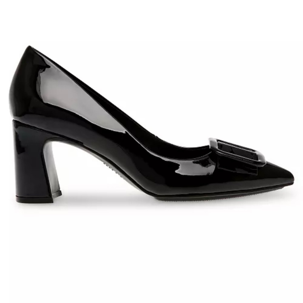 Anne Klein Black Patent Heels